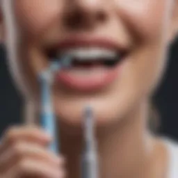 Electric toothbrush with advanced features