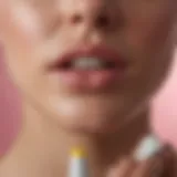 Close-up of lip balm ingredients