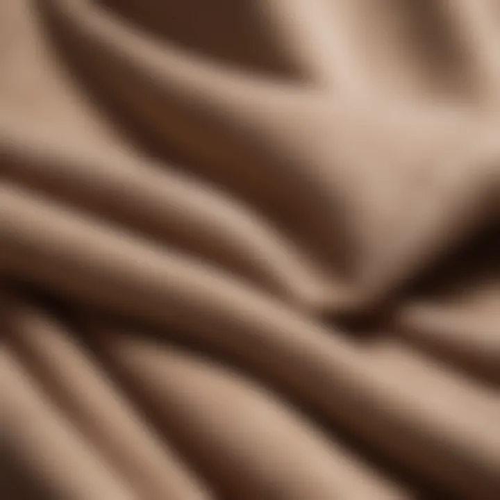 Cashmere jogger pants fabric texture close-up