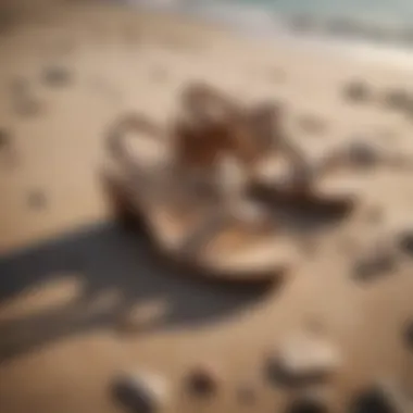 Comfortable Footwear for Beach Weddings Footwear options suitable for sandy terrains at beach weddings