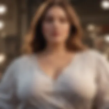 Must-Have Chic Plus-Size Blouse Chic Plus-Size Blouse from H&M Collection