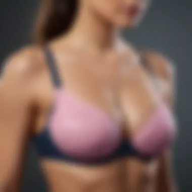 Bikini top with structured design for enhanced support