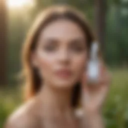 Natural ingredients for anti-aging serums