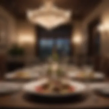 Romantic Dinner to Celebrate Togetherness Artistic representation of a romantic dinner setting