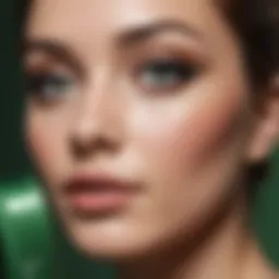 Covergirl mascara green tube close-up