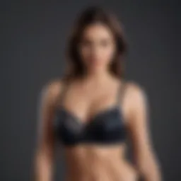 Elegant design of the CUUP Balconette Bra showcasing its modern style