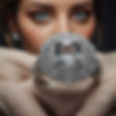 Diamond-Encrusted Beauty from Jared Neil Lane Intricately designed diamond encrusted ring