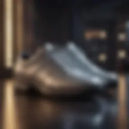 Elegant Illumination - LA Gear Shoes with Lights Illustration