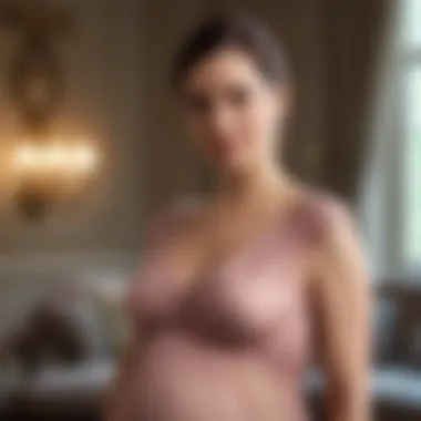 Pregnant Woman in Elegant Setting