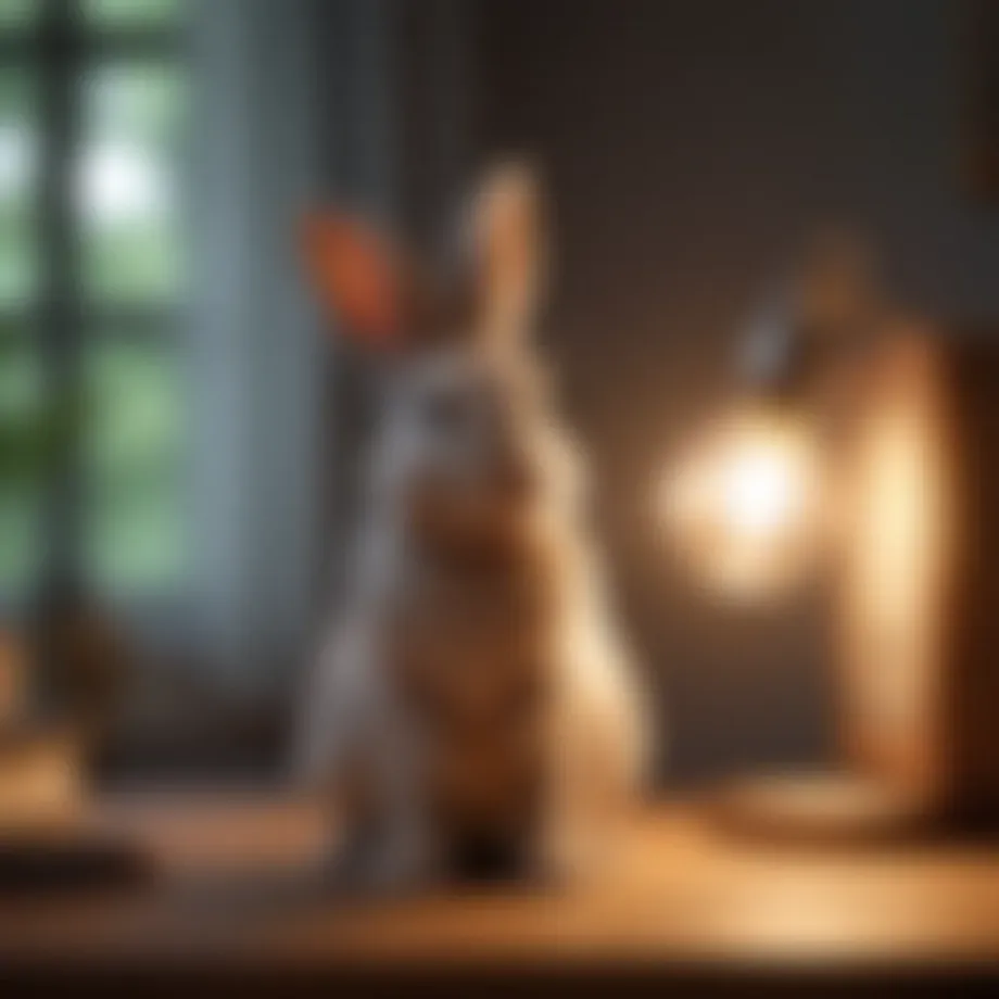 Adorable Bunny Table Lamp