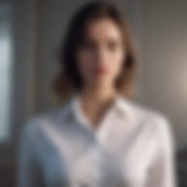 Modern Twist on Classic Buttoned Shirt Modern interpretation of the classic buttoned shirt