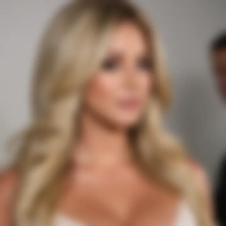 Kim Zolciak at Exclusive VIP Event