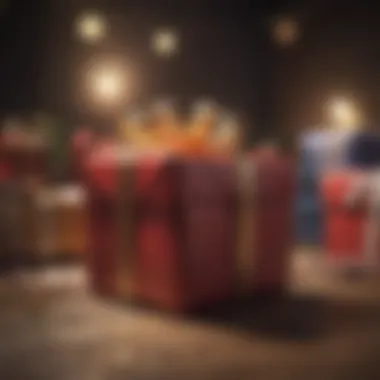 Thoughtful Presents Thoughtful presents arranged to highlight personalization