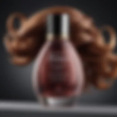 Visual representation of top award-winning hair products