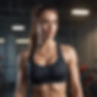 Supportive Fitness Companion Sports Bra for Active Lifestyle