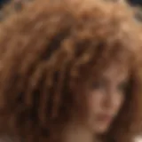 Curly hair texture analysis