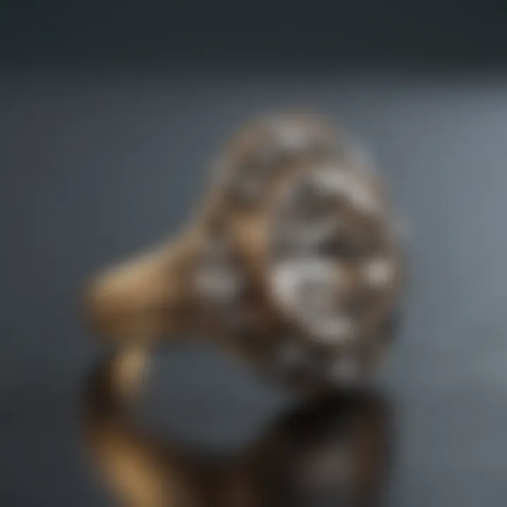 Vintage sister ring with timeless elegance