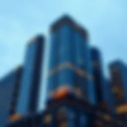 High-rise office building representing corporate jobs