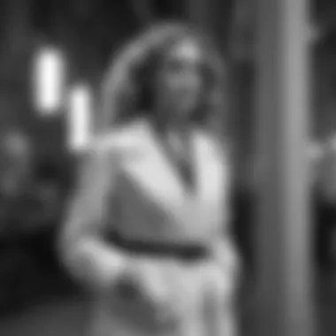 Monochrome Magic: Timeless Sophistication Carrie Bradshaw in a chic monochrome ensemble