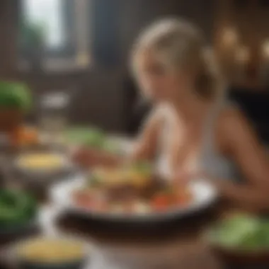 Nourishing Healthy Meal Healthy meal prepared by Carrie Underwood