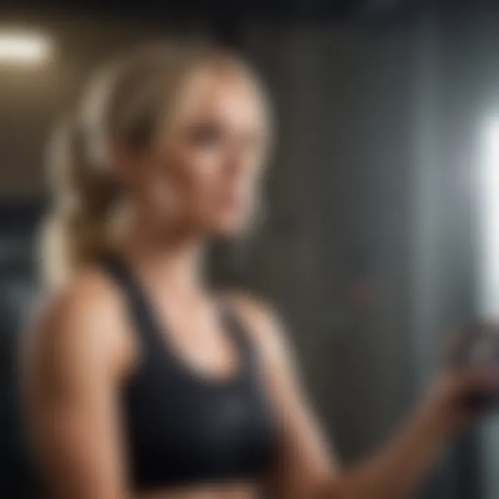 Carrie Underwood sharing her fitness philosophy