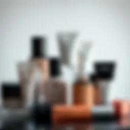 An array of diverse makeup primers showcasing different textures and packaging.
