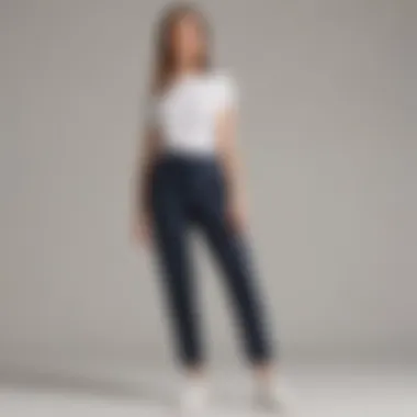 Everlane Pull-On Pants styled in a casual outfit