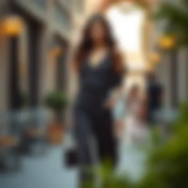 Stylish jumpsuit perfect for casual wedding receptions