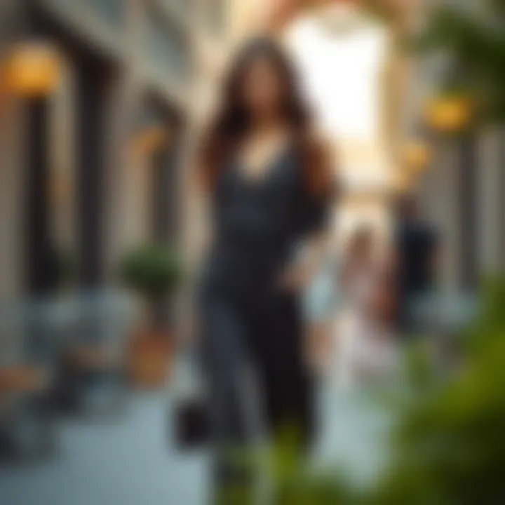 Stylish jumpsuit perfect for casual wedding receptions