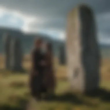 Emotional Reunion by the Standing Stones