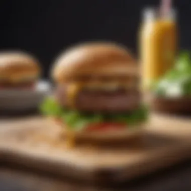 Artfully Plated Culinary Experience Artfully plated HelloFresh burger with sides