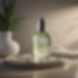 Luxurious La Mer product display showcasing its elegance