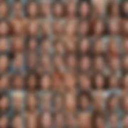 A vibrant collage of popular Netflix series from 2020