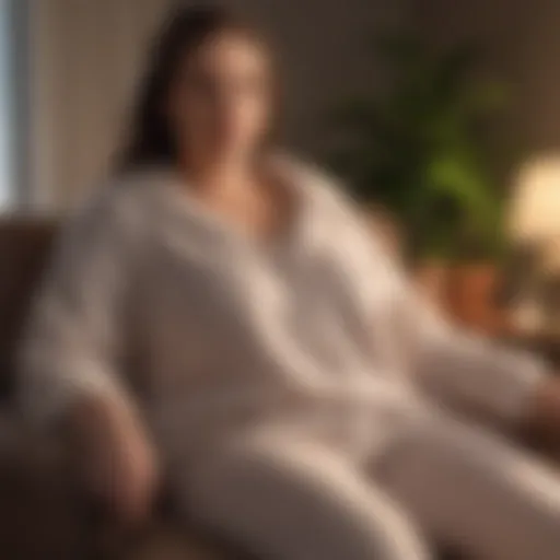 Cozy plus size lounge set featuring soft fabrics