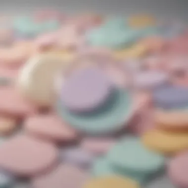 Pastel Palette Inspiration A stylish ensemble showcasing pastel color palettes