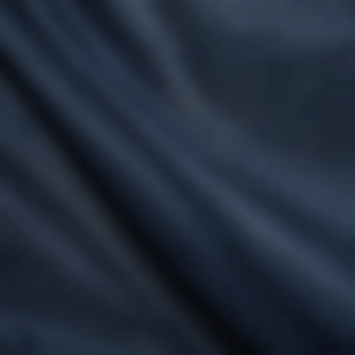 Close-up of fabric texture highlighting quality and comfort
