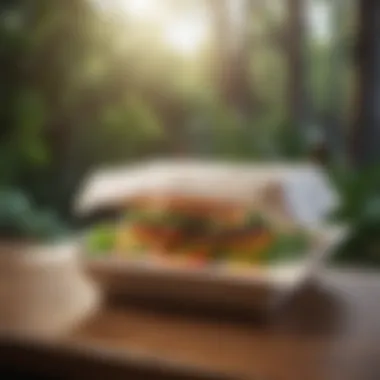 Eco-Friendly Meal Delivery Packaging Eco-friendly packaging used in meal delivery services