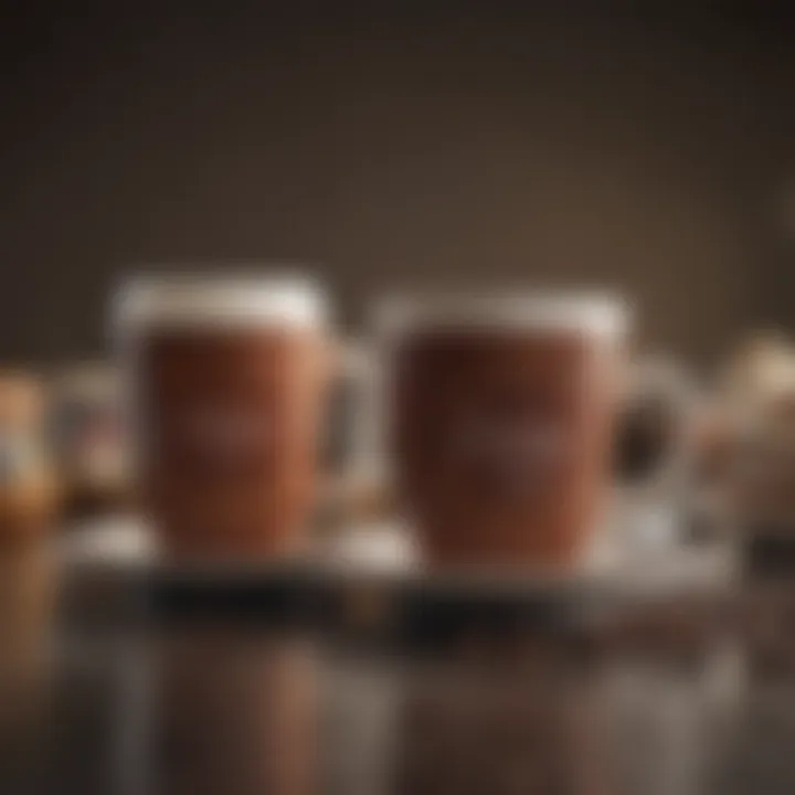 A collection of diverse coffee cups representing various cultures