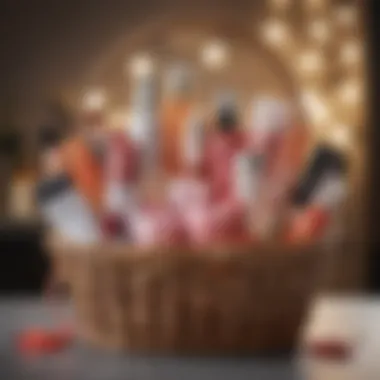 Stylish Arrangement of Ulta Gift Basket Items Stylish arrangement of Ulta gift basket items highlighting their value