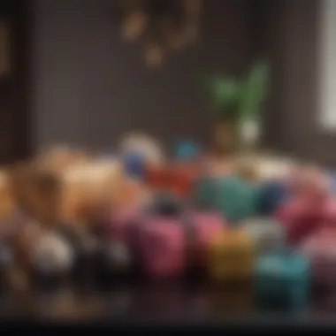 Variety of Unique Gifts A vibrant assortment of unique gifts for different occasions