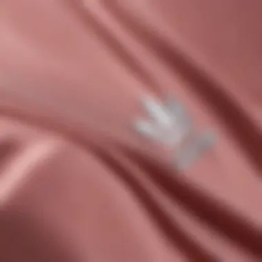 Close-up of high-quality fabric used in Adidas athletic wear