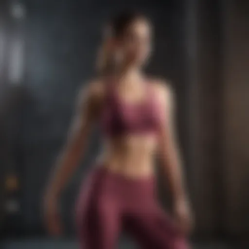 Elegant and functional yoga wear