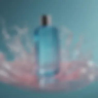 Fenty Fat Water in a Beauty Collection An elegant flat lay of Fenty Fat Water among other beauty products