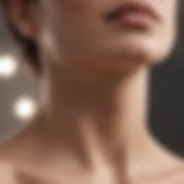 Fiera Luxury Neck Cream Texture Detail Close-up of Fiera Luxury Neck Cream texture