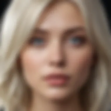 Icy Blonde Shade for Cool Undertones Icy Blonde Shade for Cool Undertones