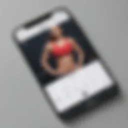 A visual representation of a fitness calendar app interface showcasing workout schedules