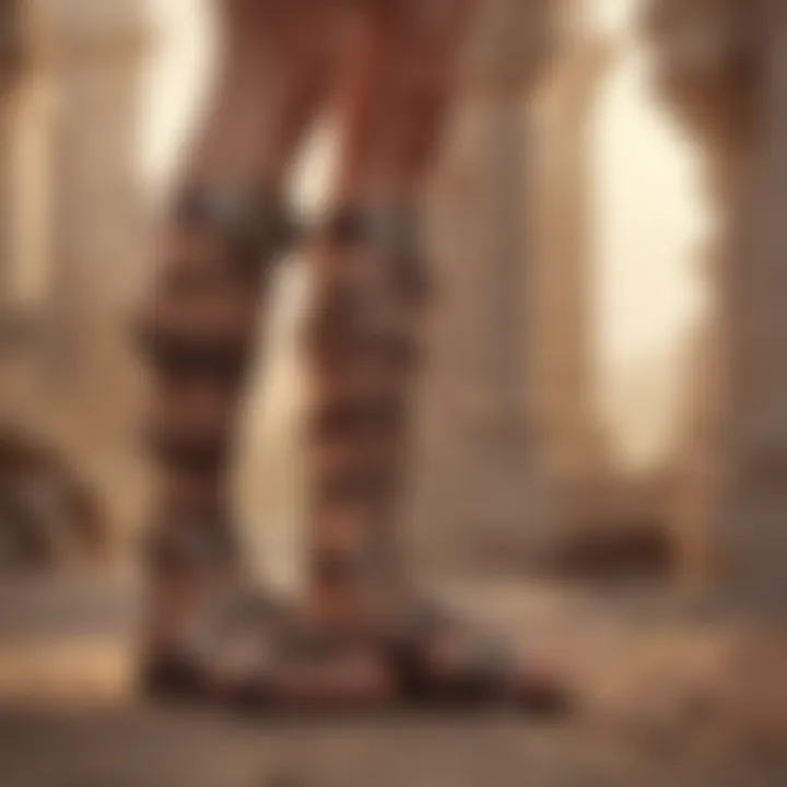 Ancient Origins: Classic Gladiator Sandals with a Modern Twist