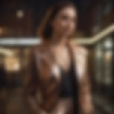 Chic outfit ensemble perfect for a night out