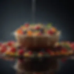 Gourmet Culinary Creation with Fresh Ingredients