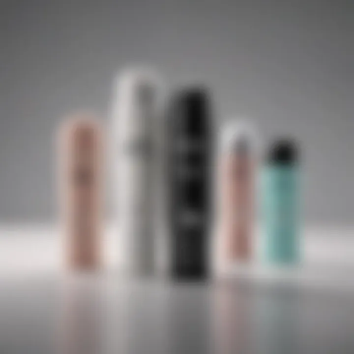 A visual representation of longevity comparison of popular deodorant brands